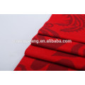 Klassische Stil Red Farbe Modische Jacquard Pattern 100% Viskose Schal